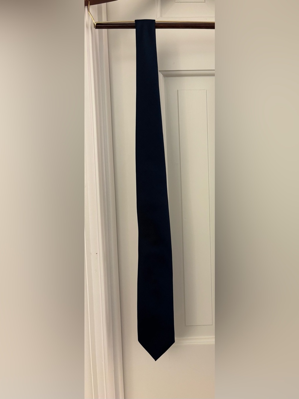 Navy Boys' Knit Tie - Unbranded